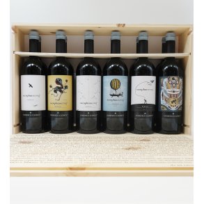 Barolo, Aeroplanservaj, Domenico Clerico, 2013 - 6 flasker - Leveres i tr��ske