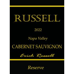 Cabernet Sauvignon, Reserve, Napa Valley, Russell, 2022
