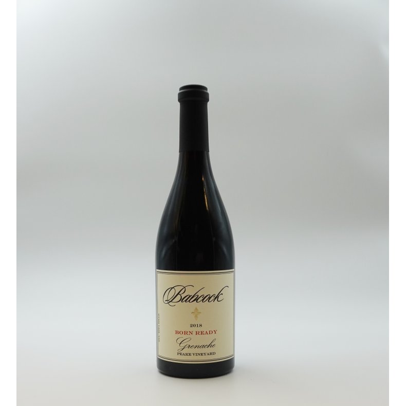 Grenache, Born Ready, Peake Vineyard, Sta. Rita Hills, Babcock, 2018