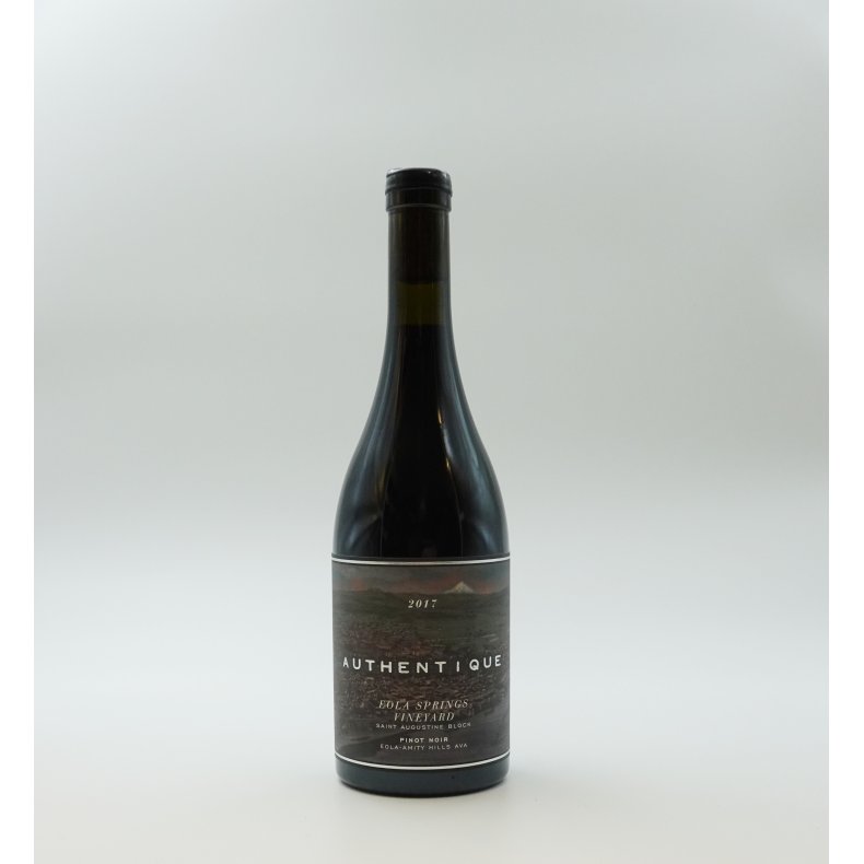 Pinot Noir, Eola Springs Vineyard Saint Augustine, Eola-Amity Hills, Authentique, 2017