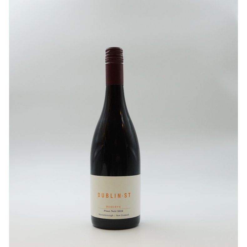 Pinot Noir, Martinborough, Reserve, Dublin St., 2016