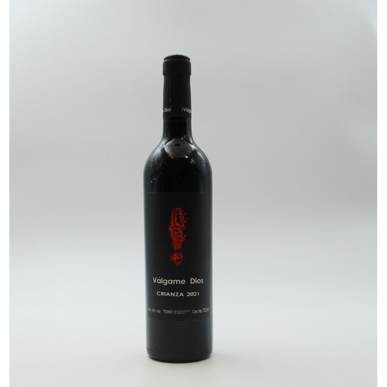 Tempranillo, V�lgame Dios, Crianza, Toro, Castilla y Leon, Campo de Toro, 2021