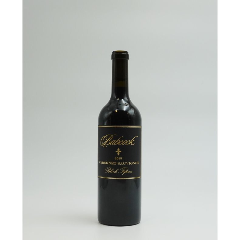 Cabernet Sauvignon, Block 15, Estelle Vineyard, Santa Ynez Valley, Babcock, 2019