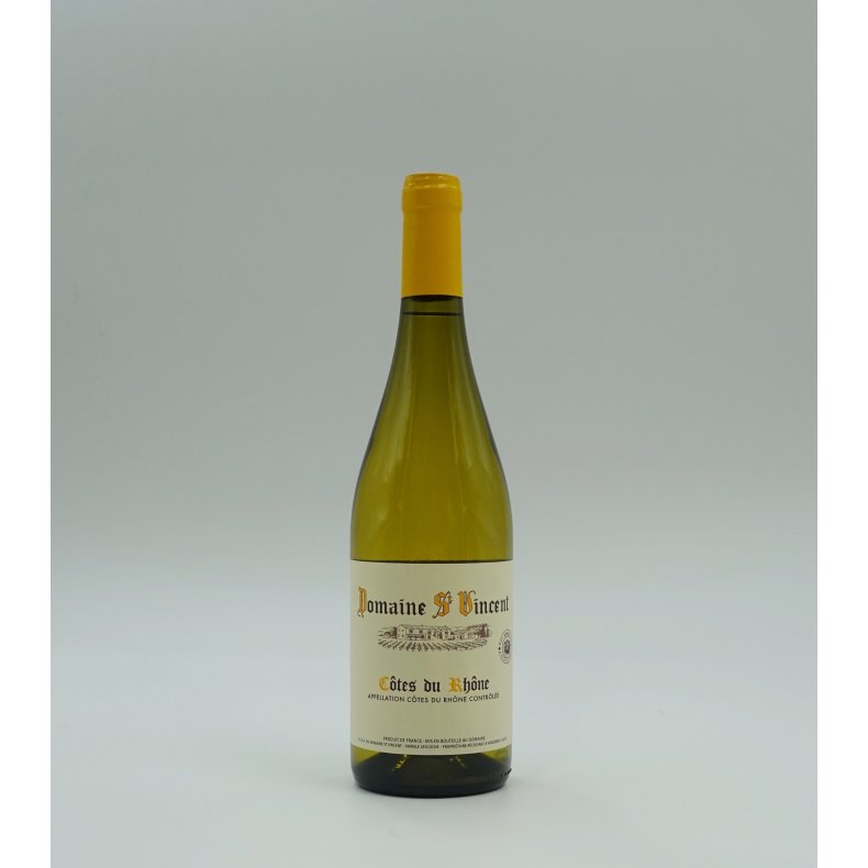 Cotes du Rhone, Blanc, �leve en fut de Chene, Rhone, Domaine Saint Vincent, 2024