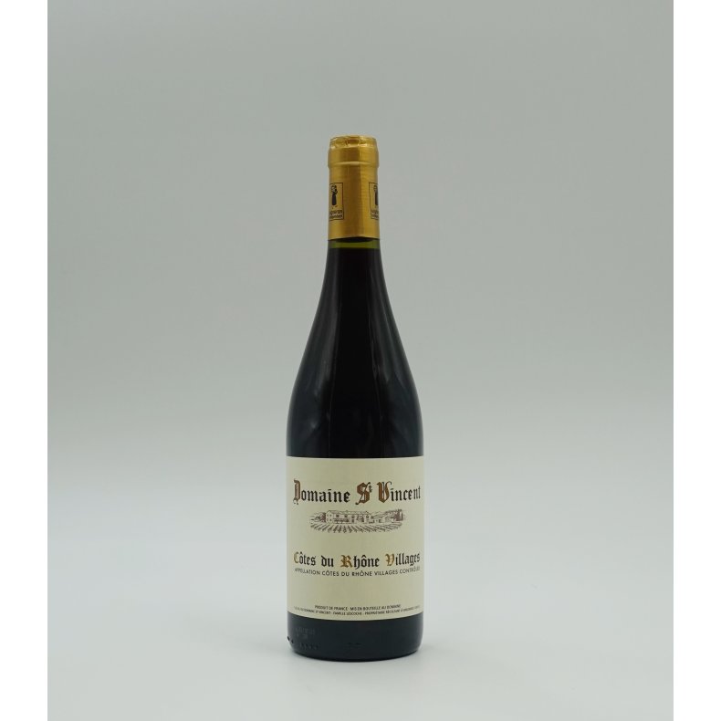 Cotes du Rhone Village, Rhone, Domaine Saint Vincent, 2023
