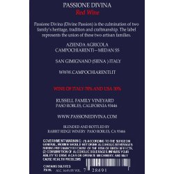  Passione Divina, Passione Divina/Russell, 2017 - Dobbeltmagnum - 3 Liter