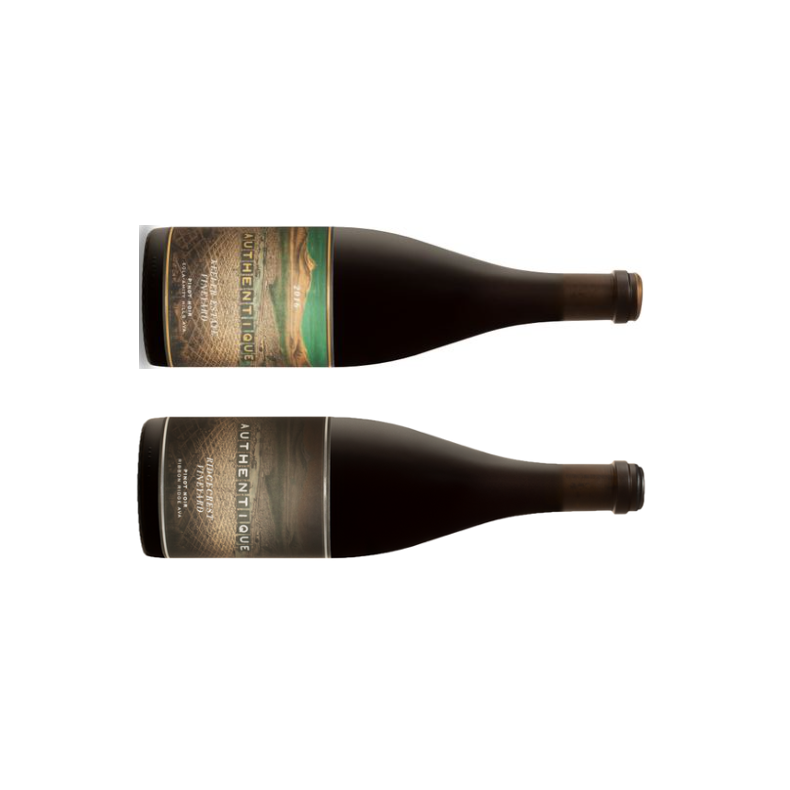 12 Fl. Pinot Noir, Keeler Estate, 2016  + 12 Fl. Pinot Noir, Ridgecrest, 2017 - Authentique