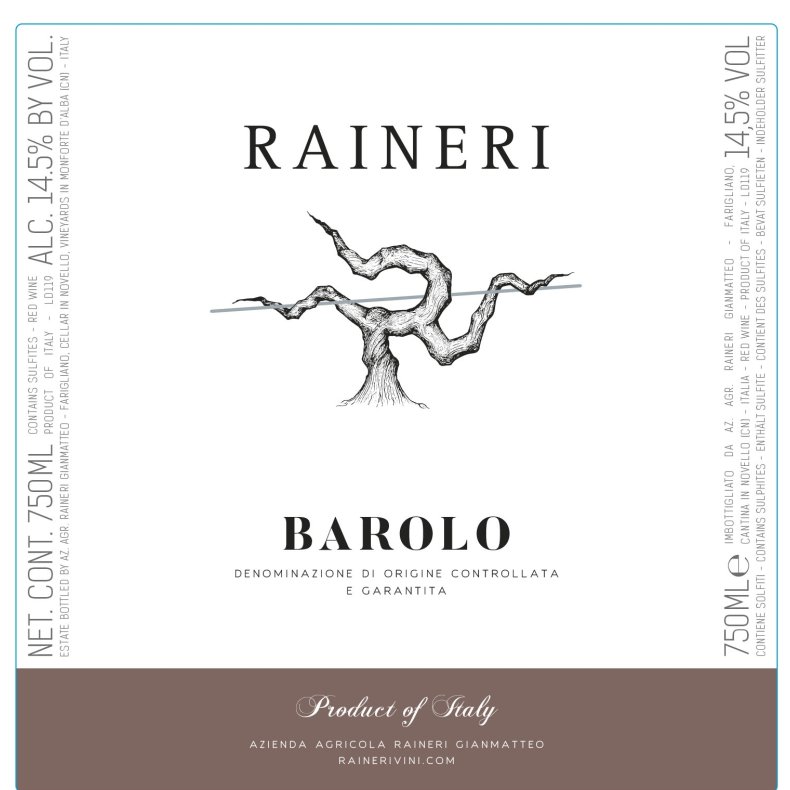 Barolo, Raineri, 2018