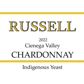 Chardonnay, Cienega Valley, Russell, 2022