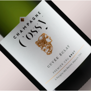 Champagne 1�er Cru, Brut, Cuv�e �clat, Cossy