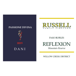 12 Fl. Dani, Passione Divina/Russell, 2019 + 12 Fl. Reflexion, Paso Robles, Russell, 2018