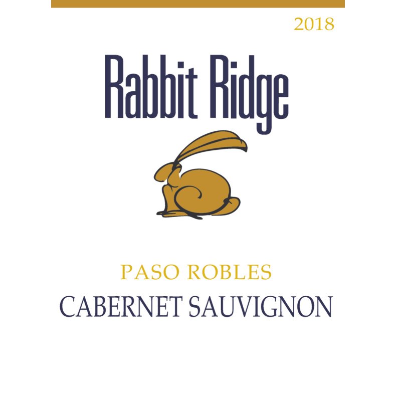Cabernet Sauvignon, Paso Robles, Rabbit Ridge, 2018