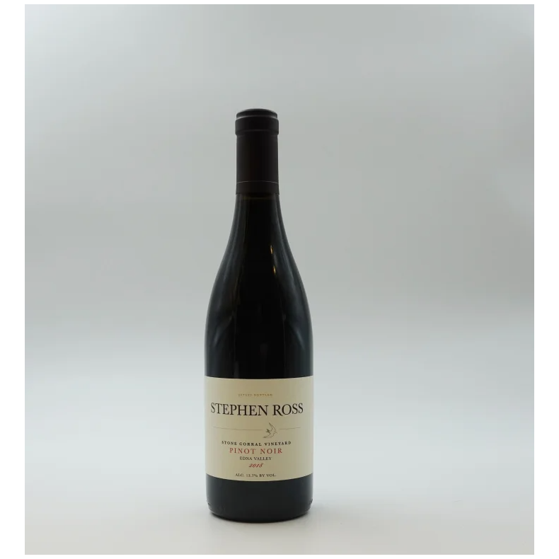 Pinot Noir, Stone Corral Vineyard, Stephen Ross, 2019